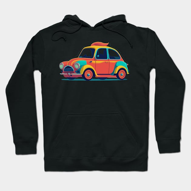 Colorful Car Hoodie by SpriteGuy95